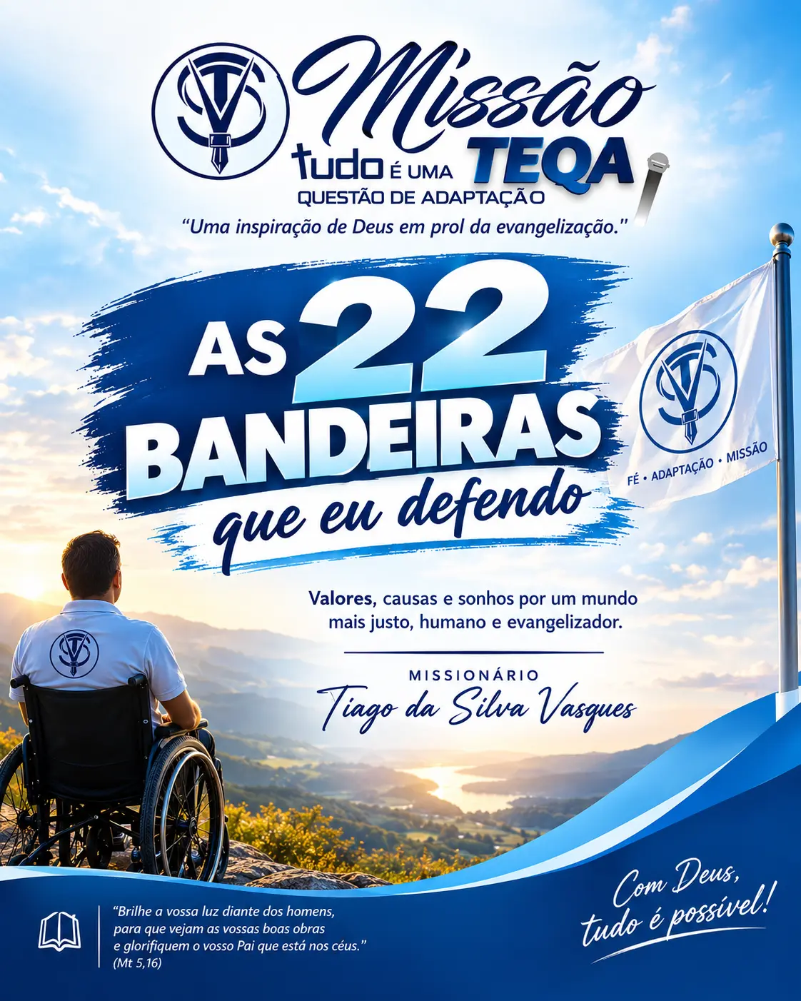 Capa — As 22 Bandeiras que Eu Defendo
