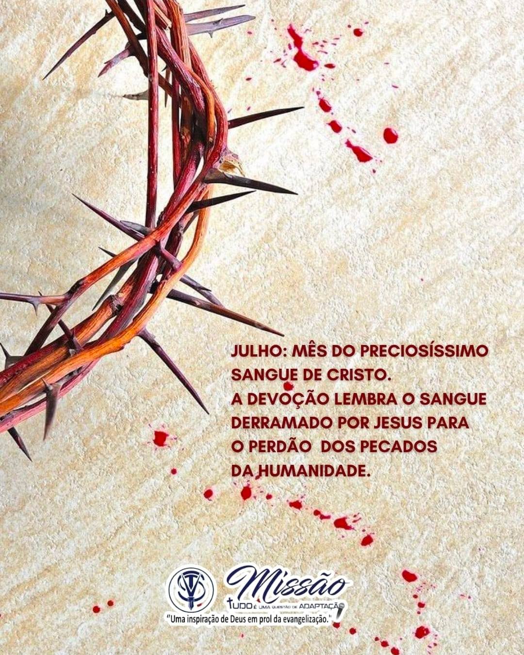 Devoção oficial do mês de Julho