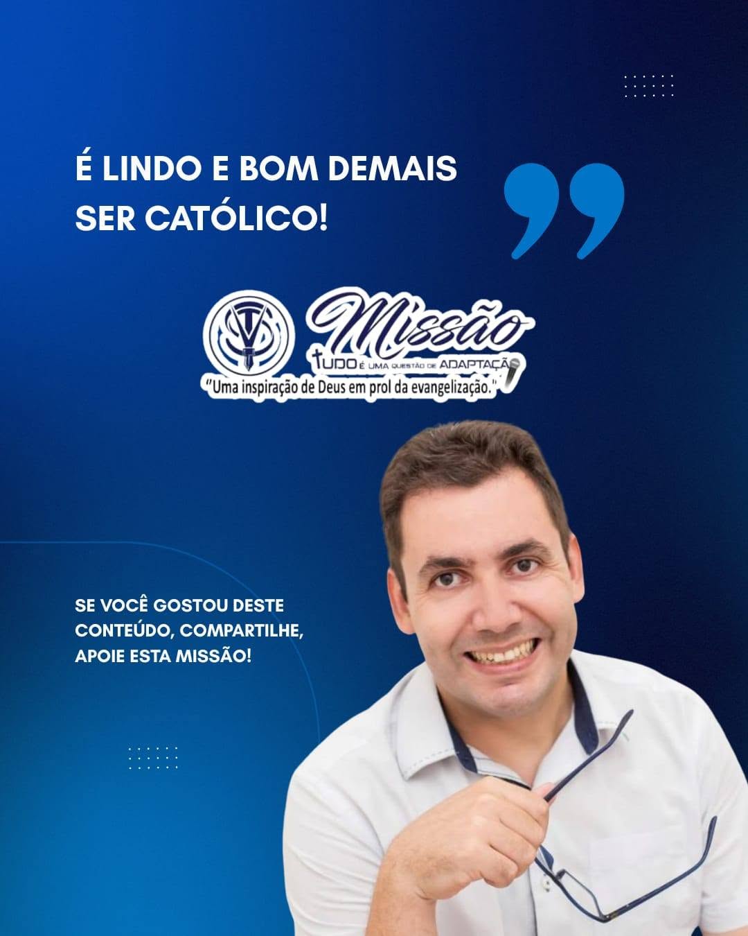 Arte oficial de encerramento do Calendário de Devoções
